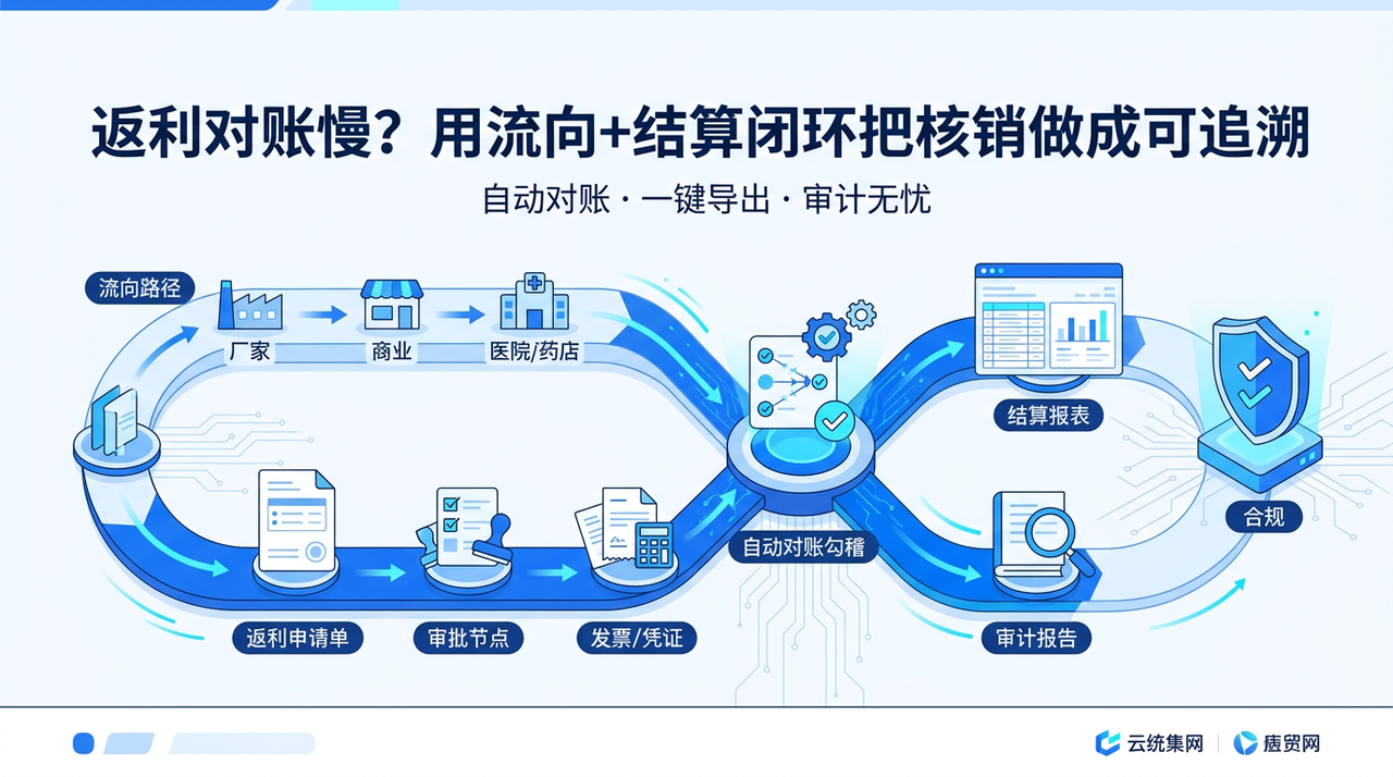 返利结算自动化三环闭环