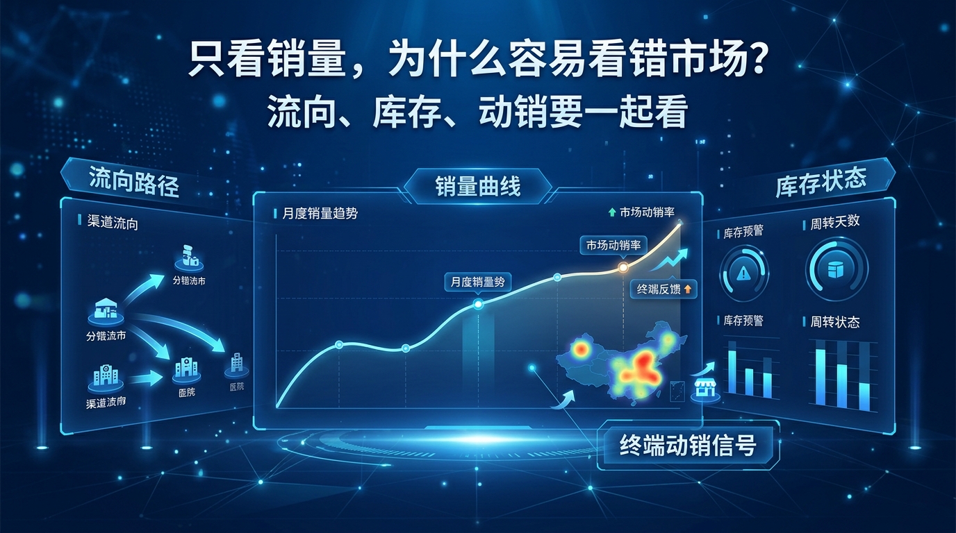 流向数据如何做渠道库存与压货预警？