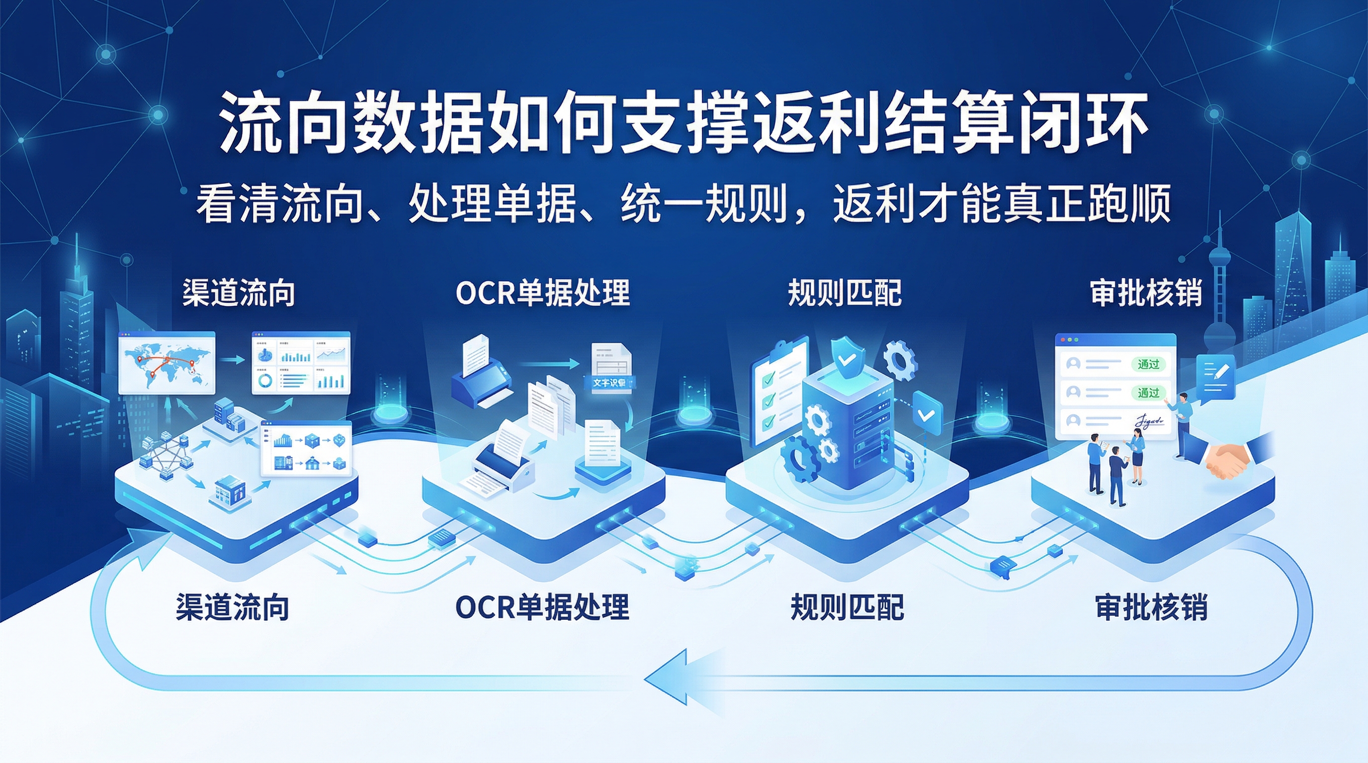 流向数据如何支撑返利结算闭环？