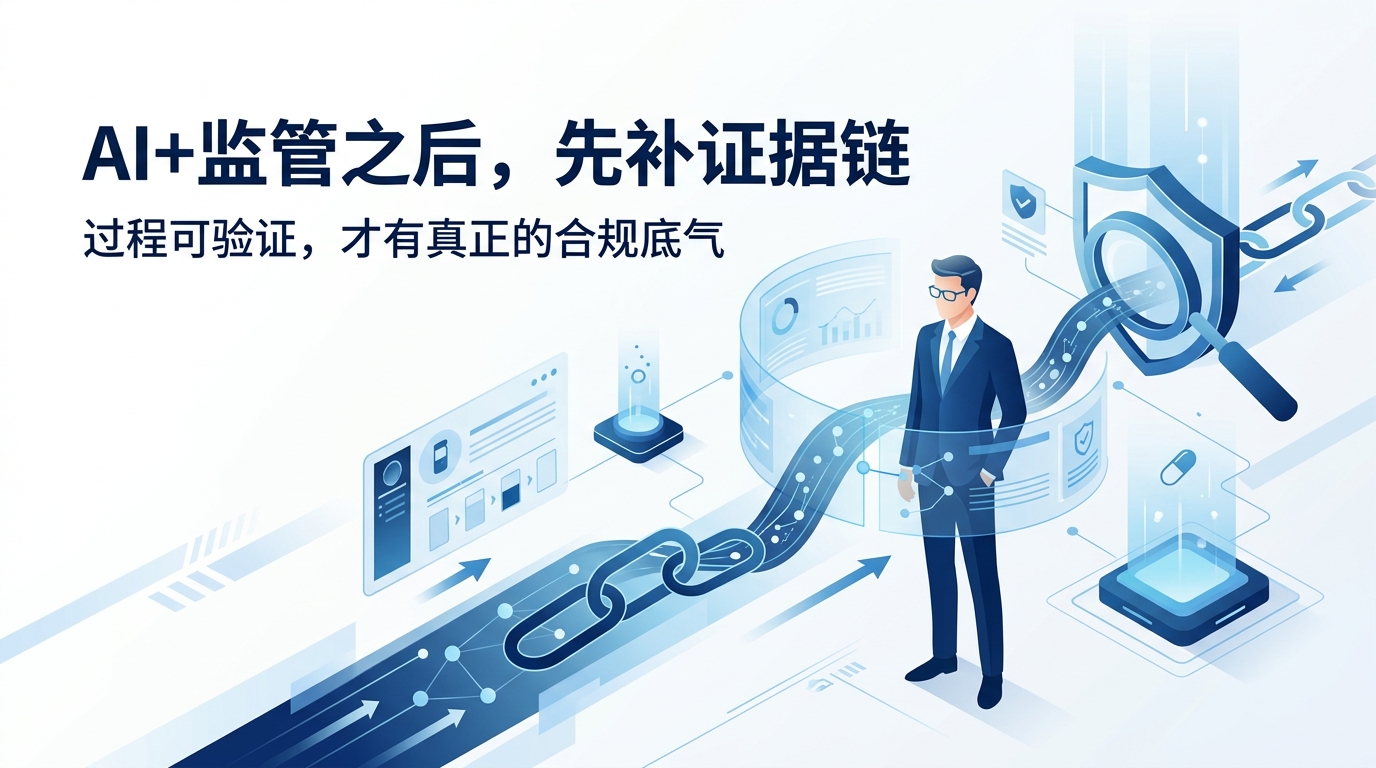 AI+药品监管下药企证据链能力建设