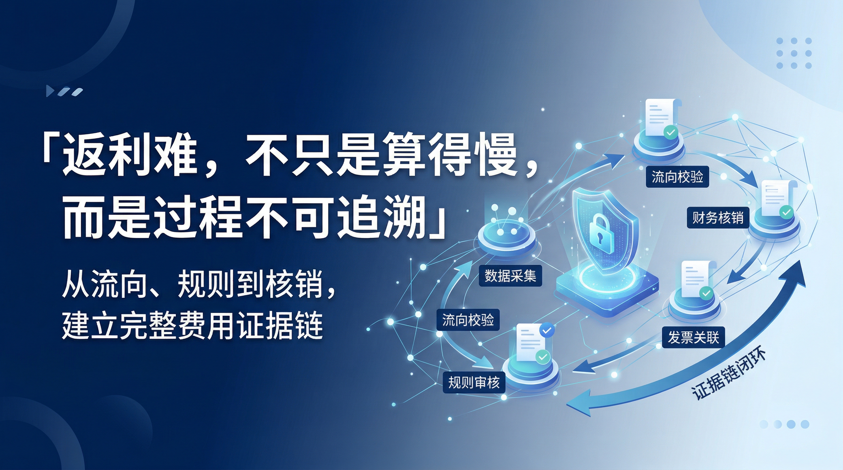 返利为什么总算不清？不是算得慢，而是过程不可追溯