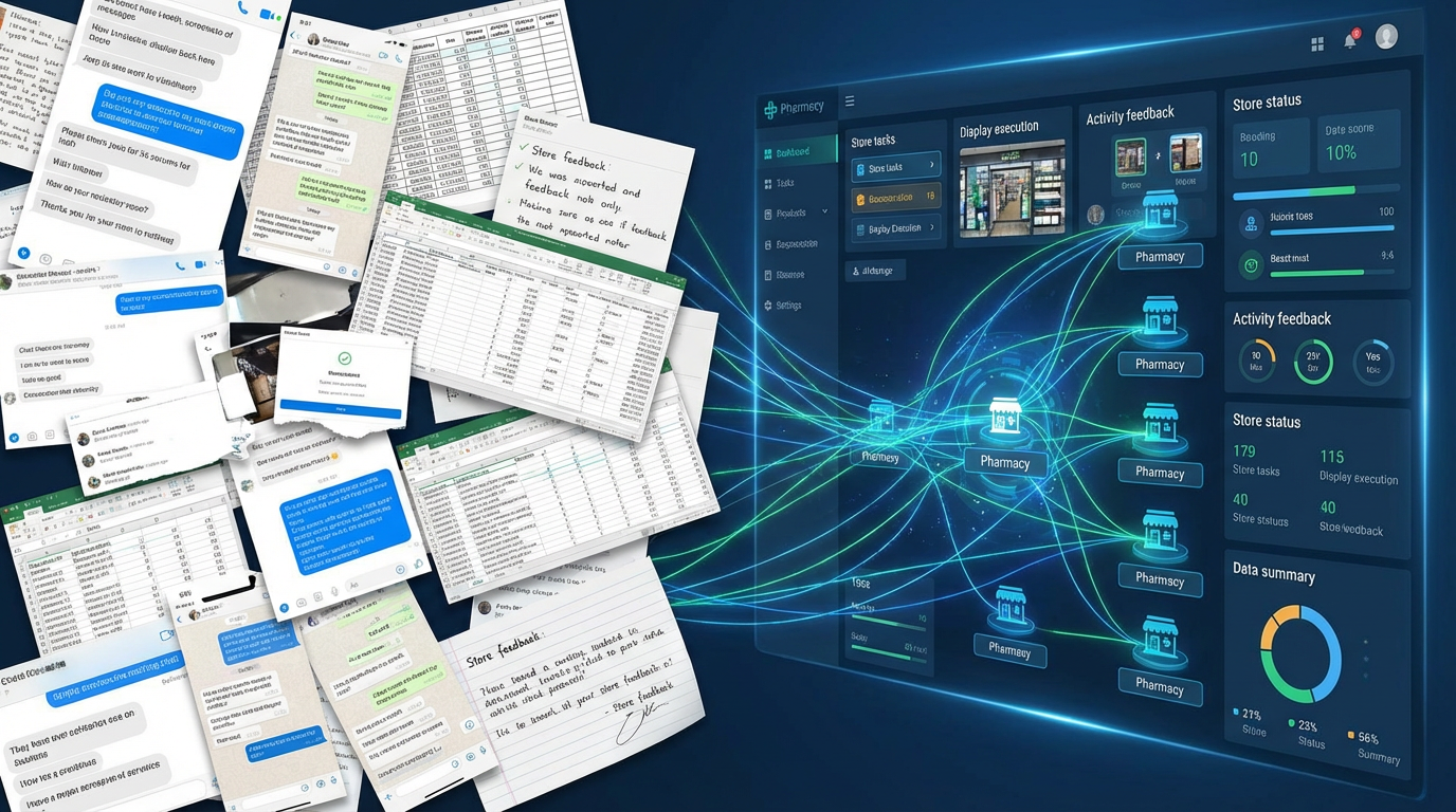 为什么药店终端管理不能再靠表格和群消息