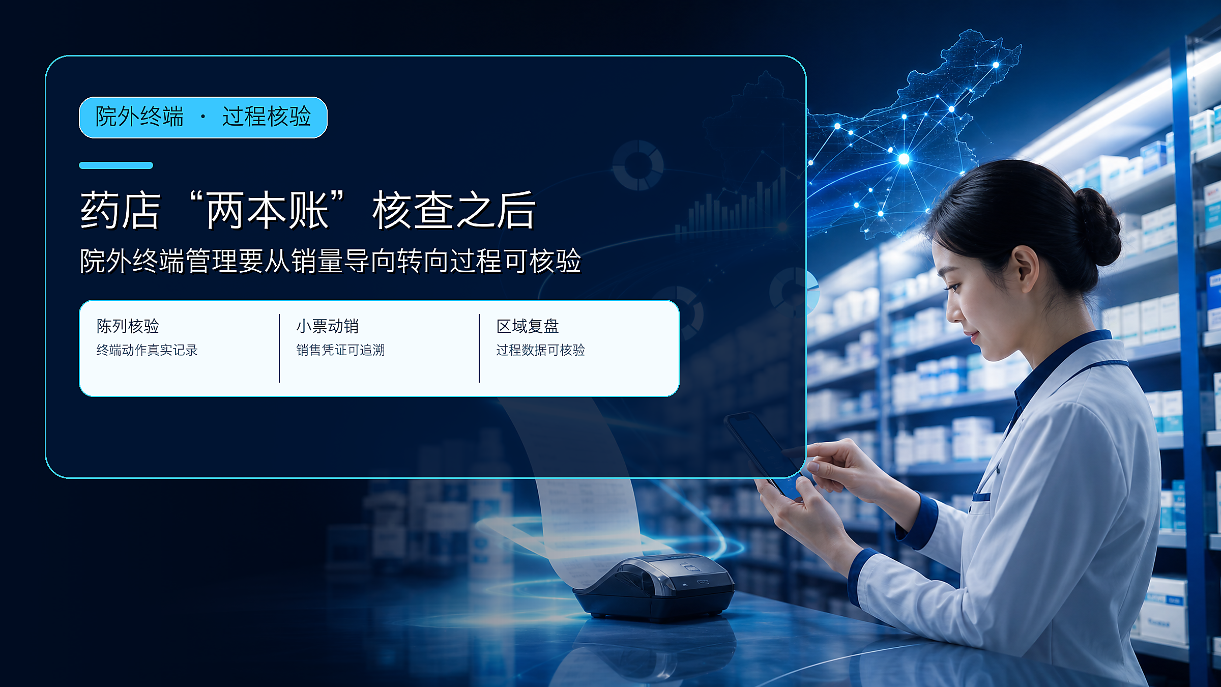 药店“两本账”被查之后：药企院外终端管理，为什么要从销量导向转向过程可核验？