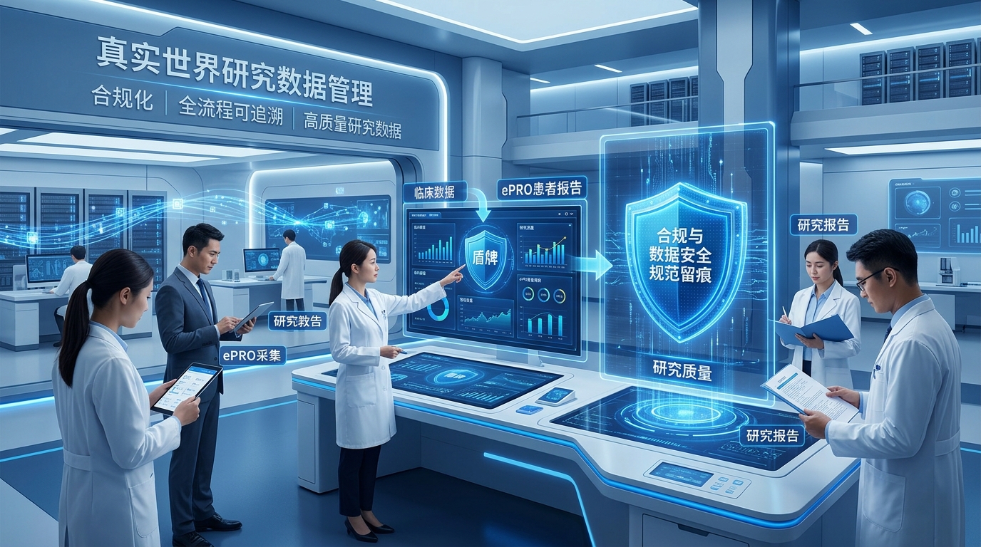 真实世界研究数据管理与合规场景
