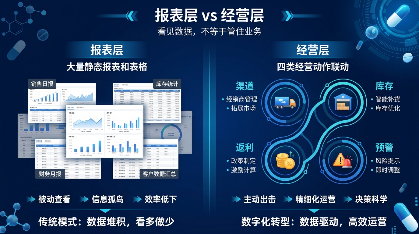 流向系统为什么不能只停留在报表层