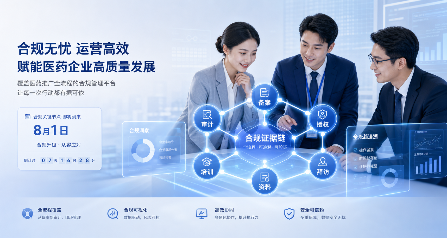 医药代表管理办法8月施行:药企如何补齐学术推广合规证据链?
