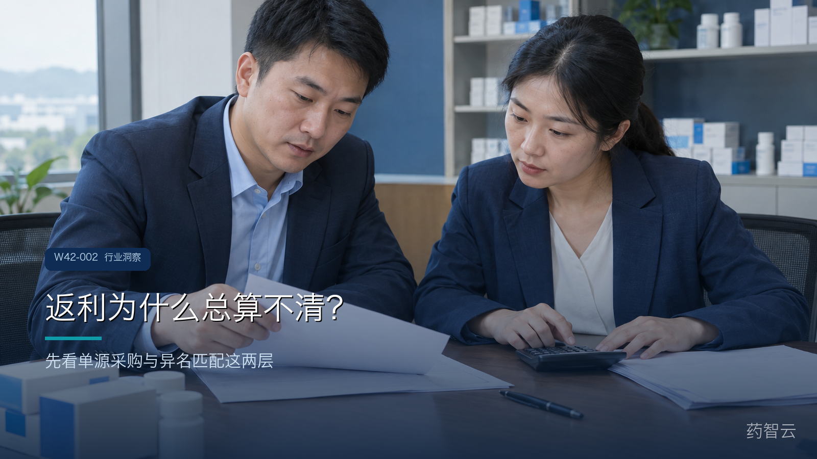 返利为什么总算不清？先看单源采购与异名匹配这两层